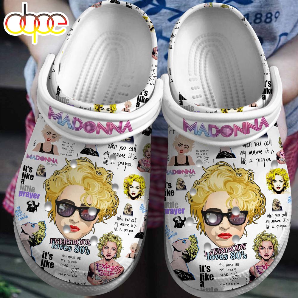 Madonna Music Clogs Shoes Comfortable For Men Women and Kids –  Musicdope80s.com