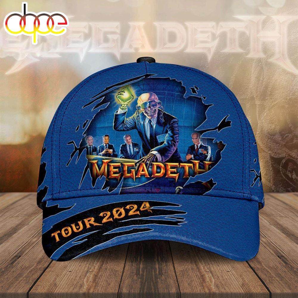 Megadeth Band Tour 2024 Classic Cap