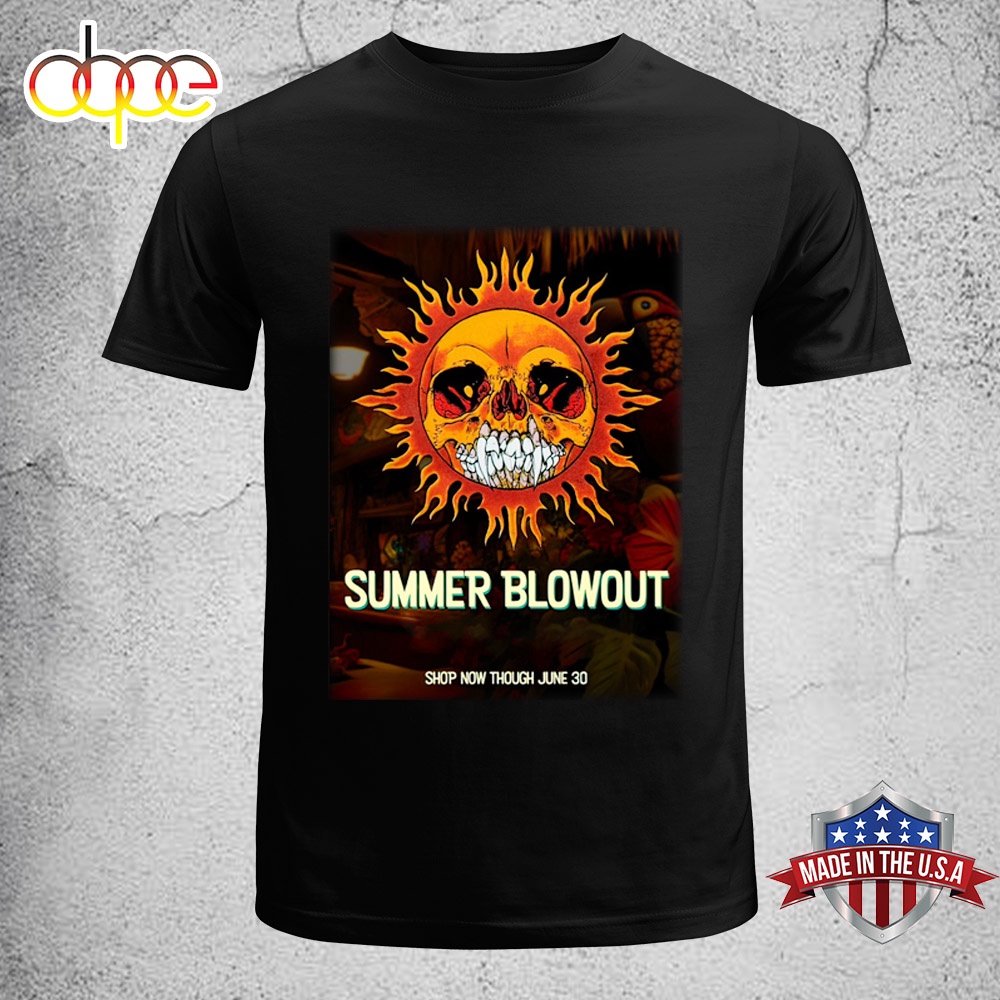 Metallica Summer Blowout 2024 Unisex T Shirt