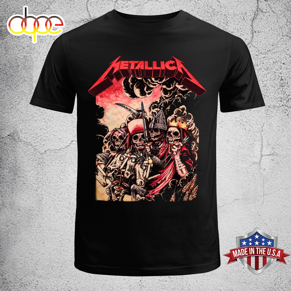 Metallica The Four Horsemen Music Unisex T Shirt