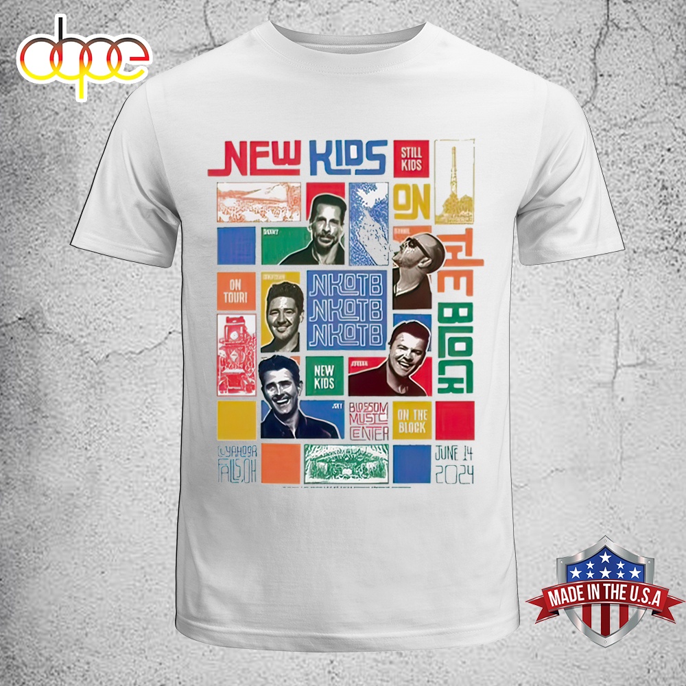 New Kids On The Block Band Music Cuyahoga Falls Event 2024 Unisex T Shirt