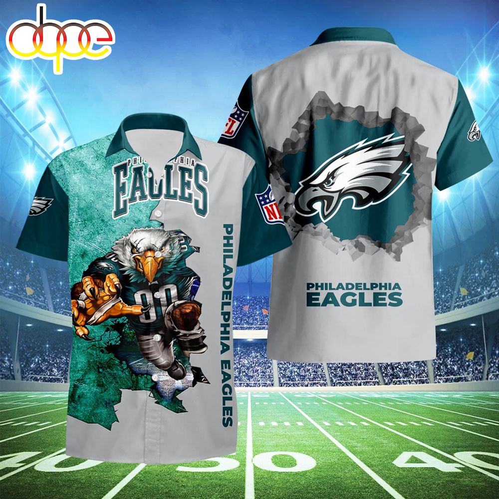 Nfl Philadelphia Eagles Hawaiian Shirt