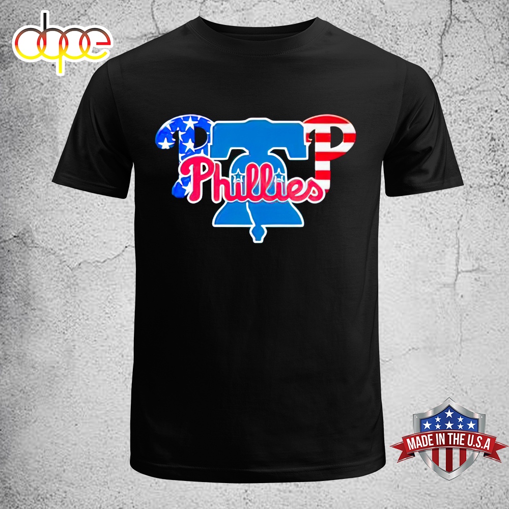Official Philadelphia Phillies Baseball Team Celebrating 4th Of July Unisex T Shirt