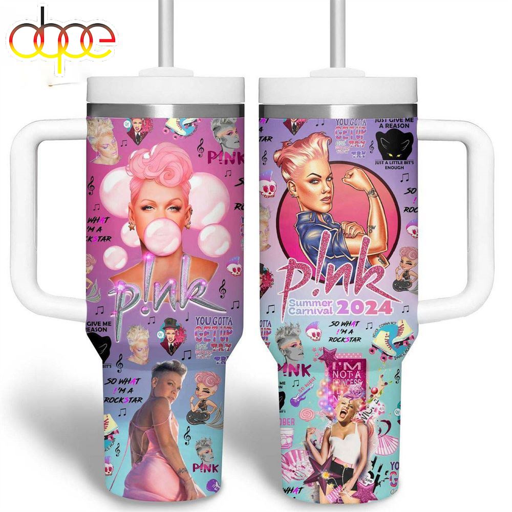 P!nk Summer Carnival 2024 Stanley Tumbler Cup