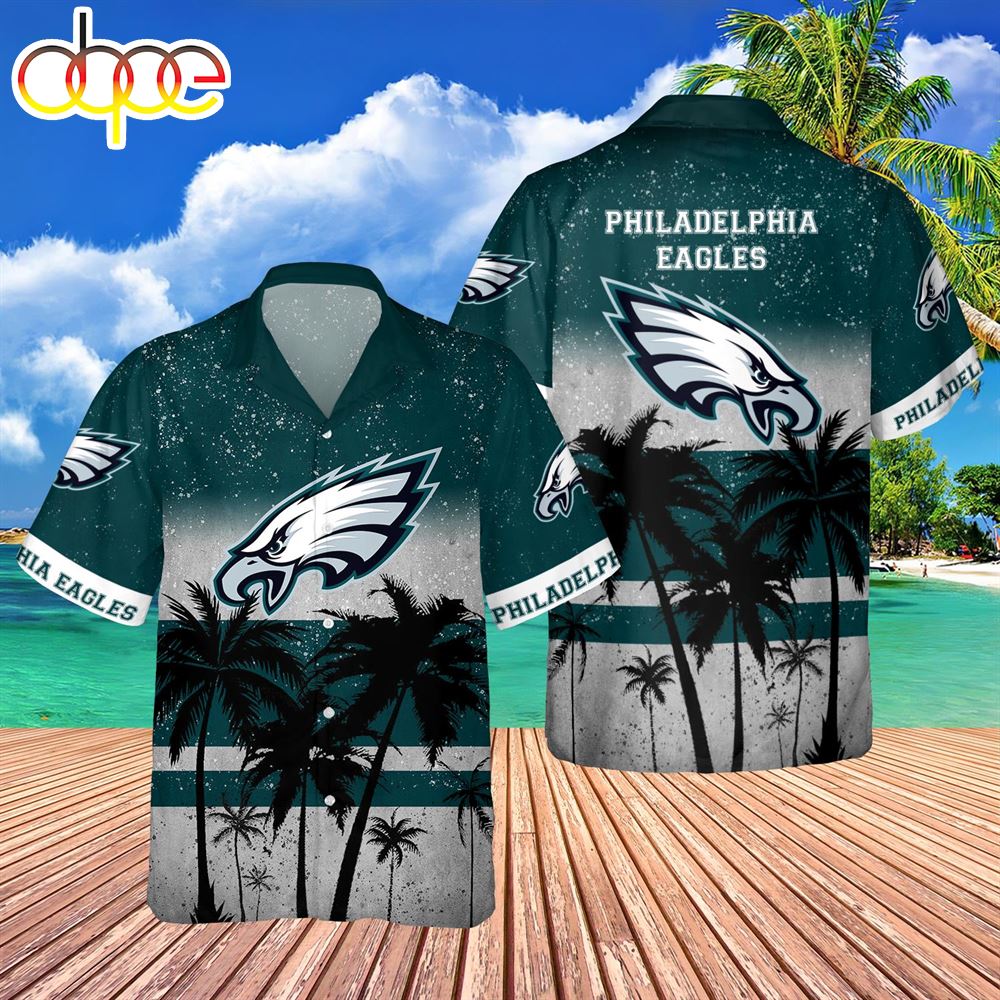 Philadelphia Eagles Nfl Vintage Floral New Summer 2024 Hawaiian Shirt