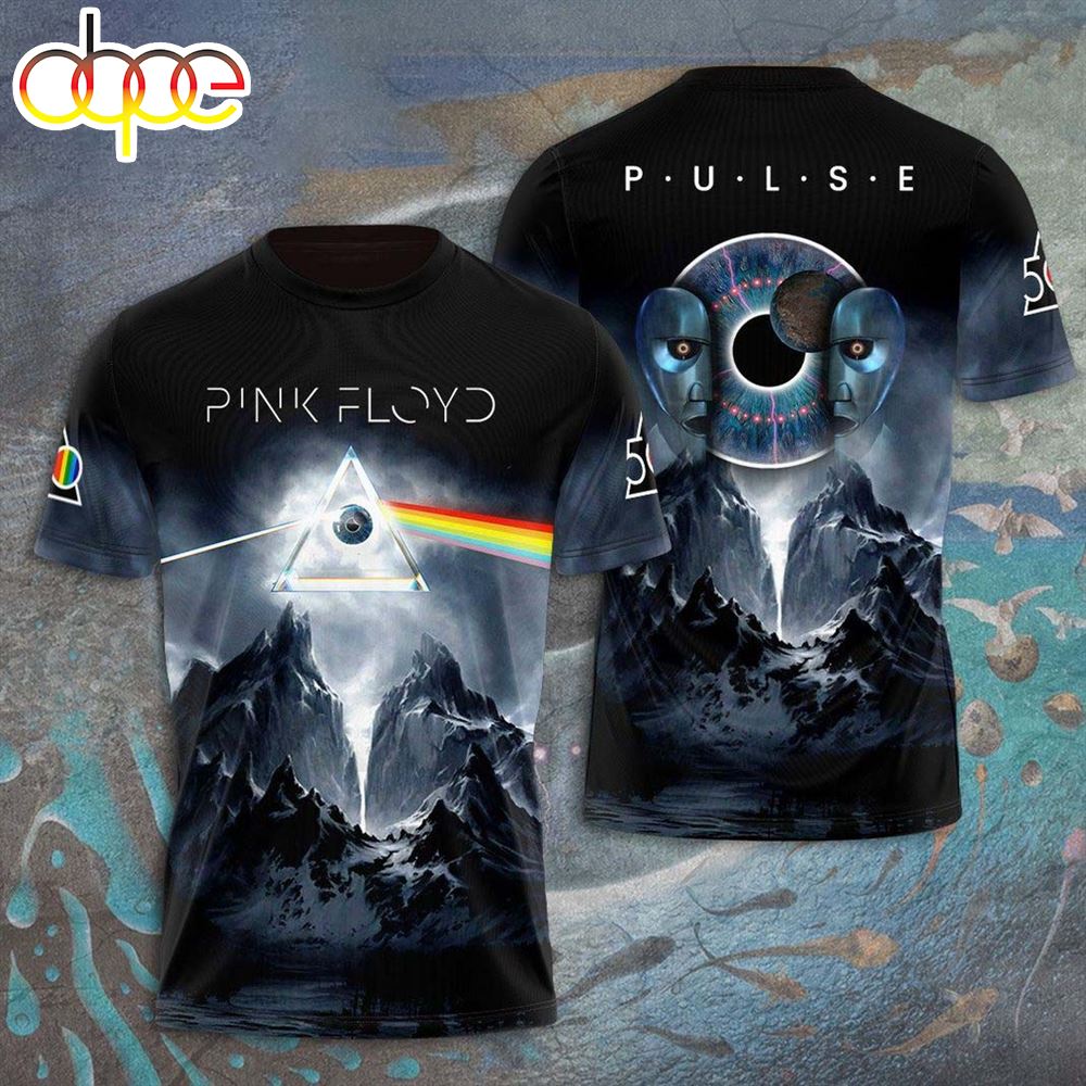 Pink Floyd Pulse Design 3D T Shirt