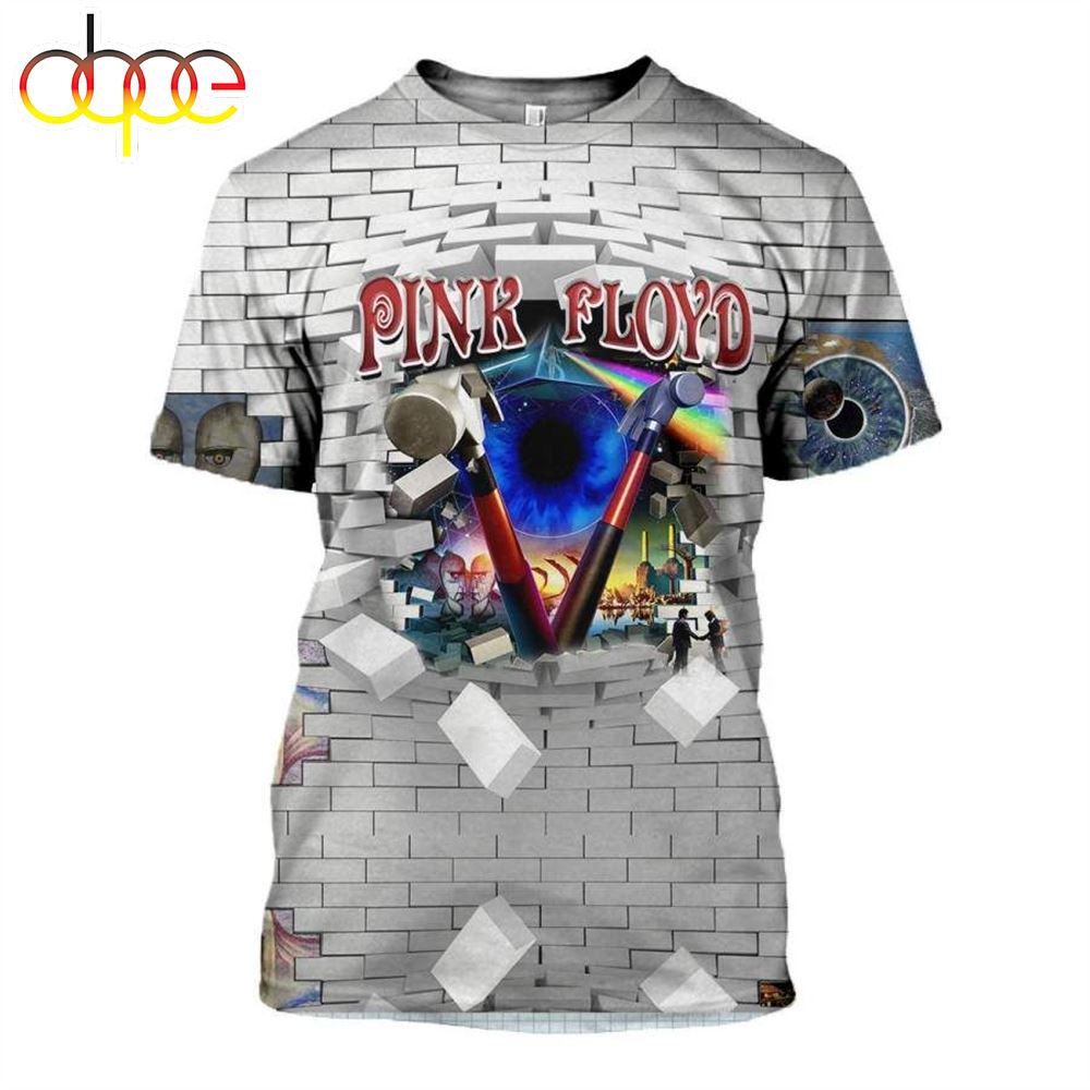 Pink Floyd Tour Music 2024 3D Shirt