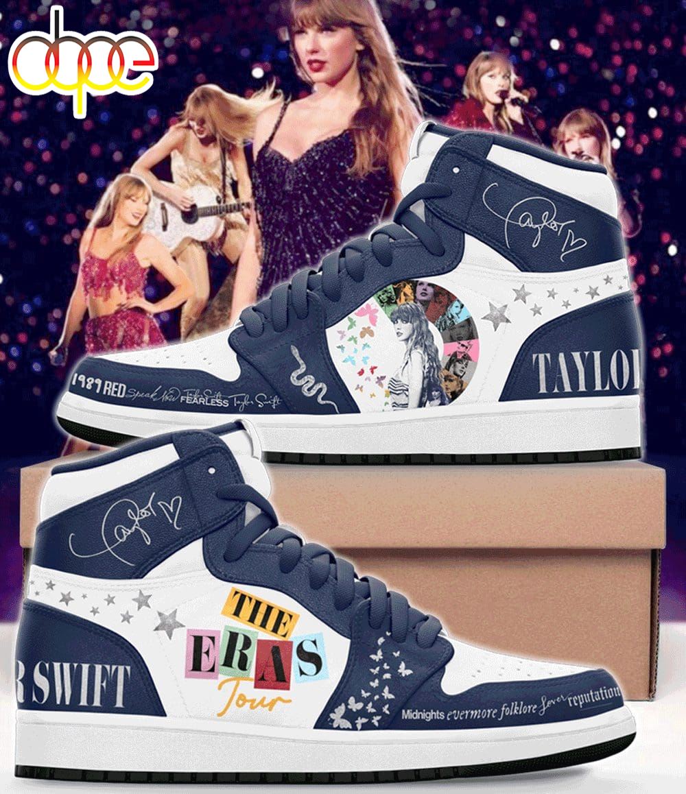 Taylor Swift Air Jordan 1 High Top Shoes Ver