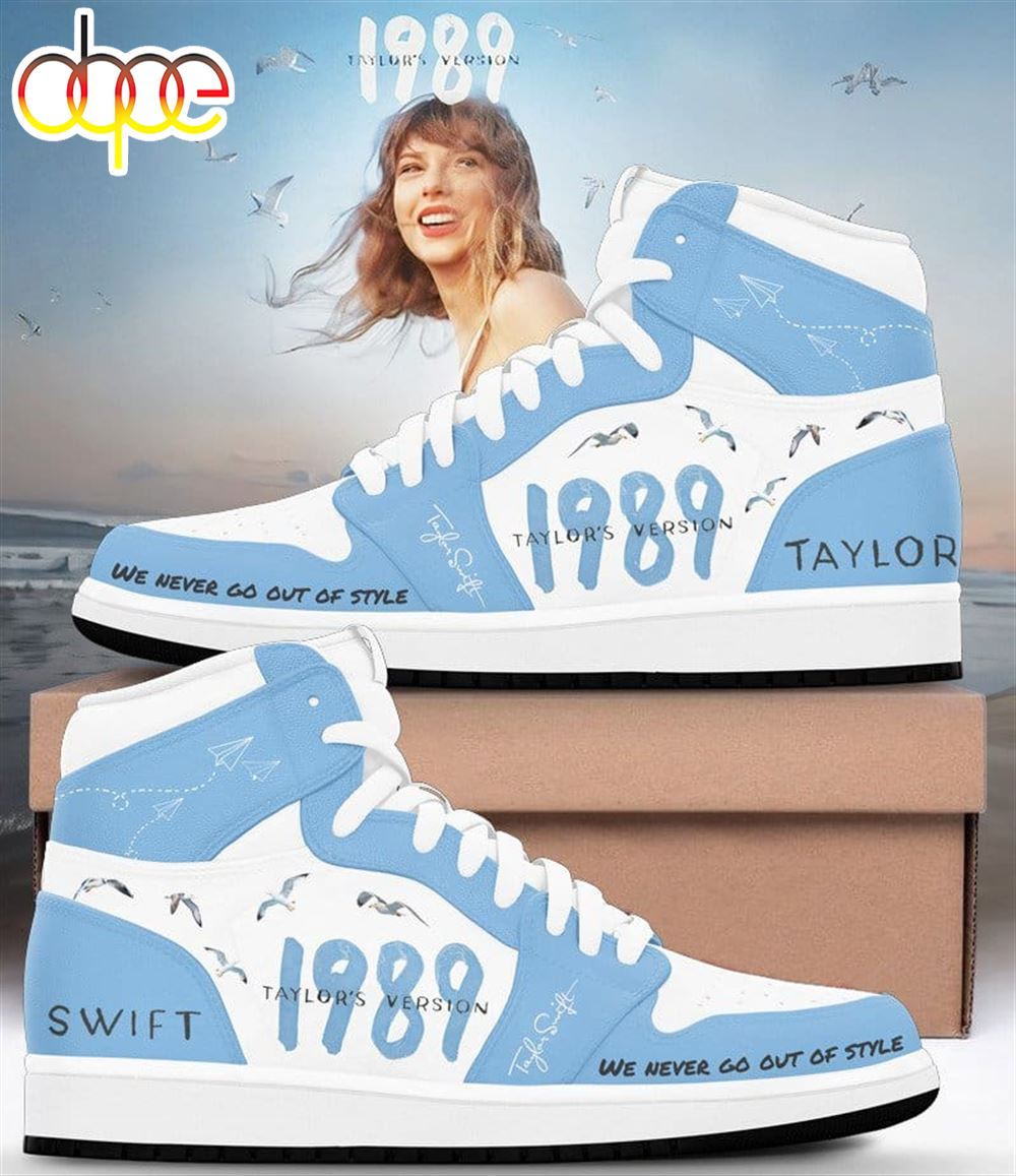 Taylor Swift Air Jordan 1 High Top Shoes