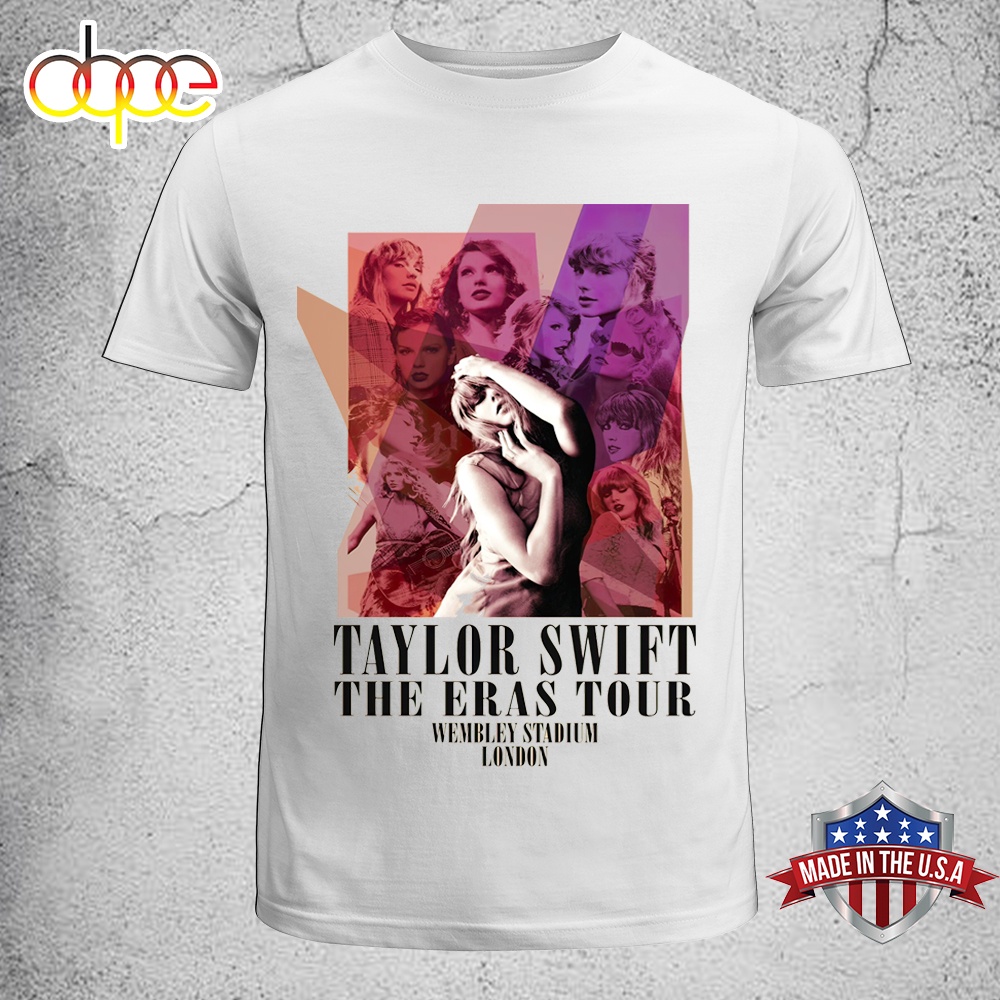 Taylor Swift The Eras Tour UK 2024 London Poster Unisex T Shirt
