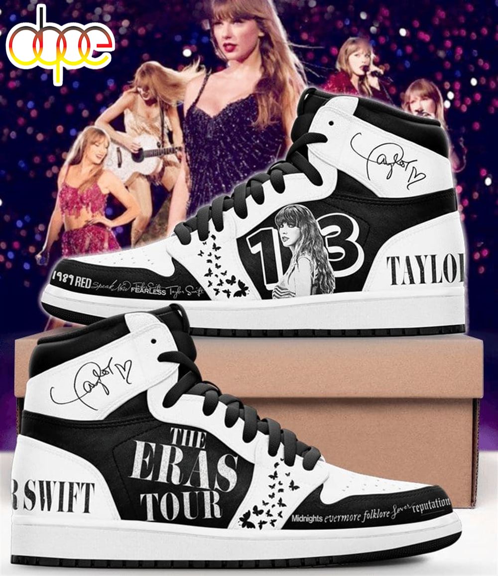 Taylor Swift Tour Air Jordan 1 Shoes Ver