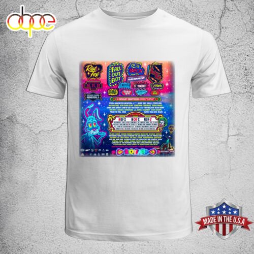 The Offspring Riot Fest Music 2024 Unisex T-Shirt – Musicdope80s.com