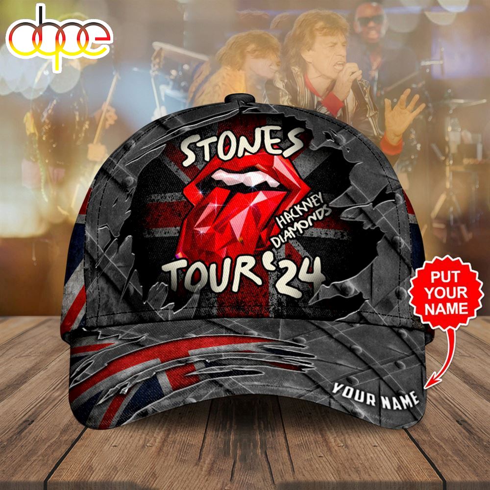 The Rolling Stones Tour 2024 Customized Classic Cap