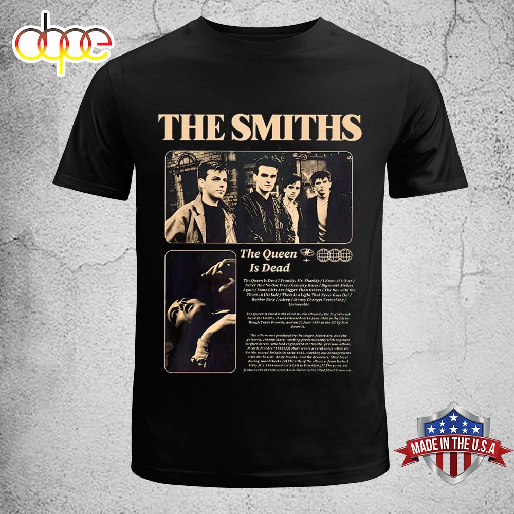 The Smiths Music Band 90S Album Graphic 2024 Unisex T Shirt