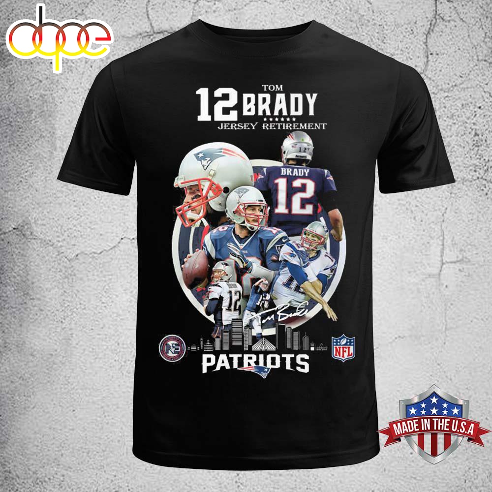 Tom Brady Signed New England Patriots 2024 Unisex T Shirt