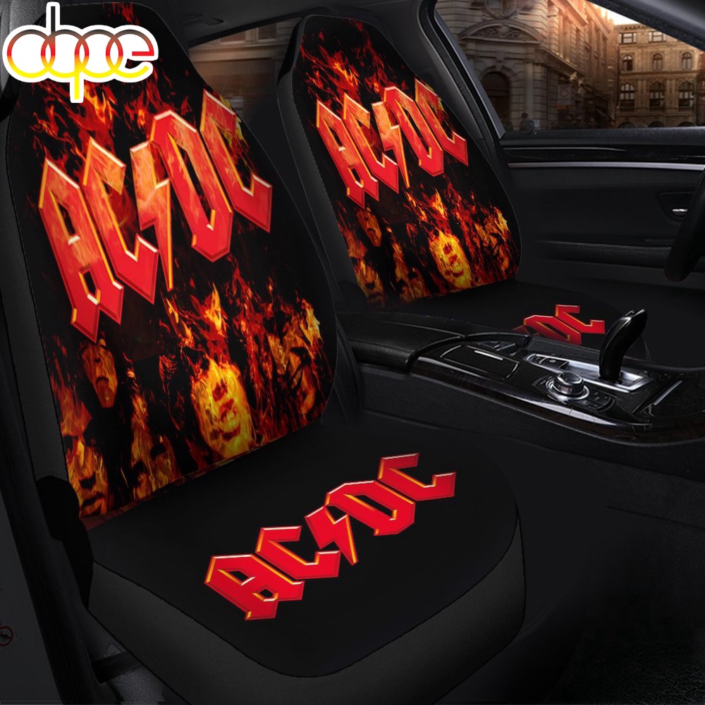 ACDC Band Music Car Seat Covers