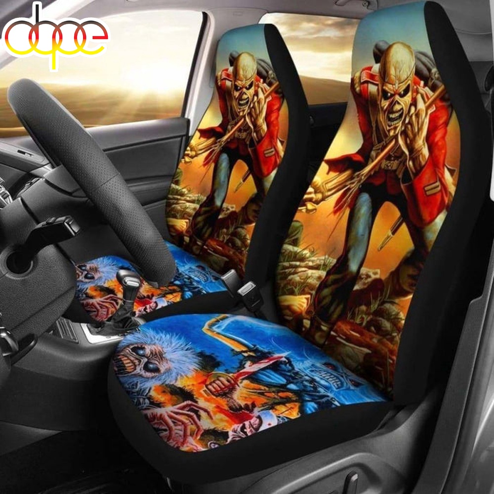 Iron Maiden Band Music Car Seat Covers