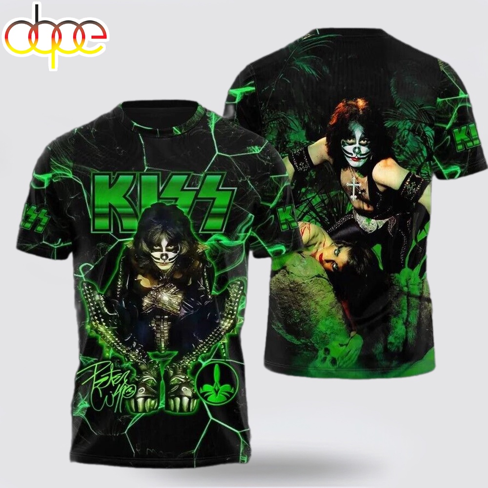 Kiss Band Rock 3D All Over Print T Shirt