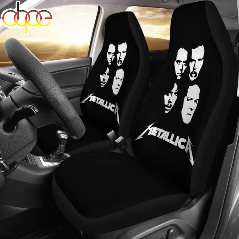 Metallica Band Music Car 2024 Seat Covers