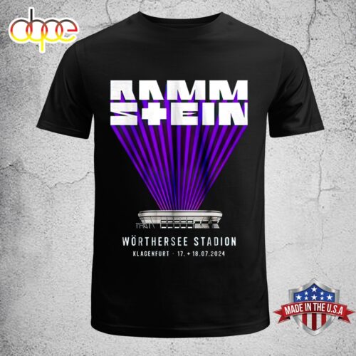 rammstein tour shirt 2022 klagenfurt