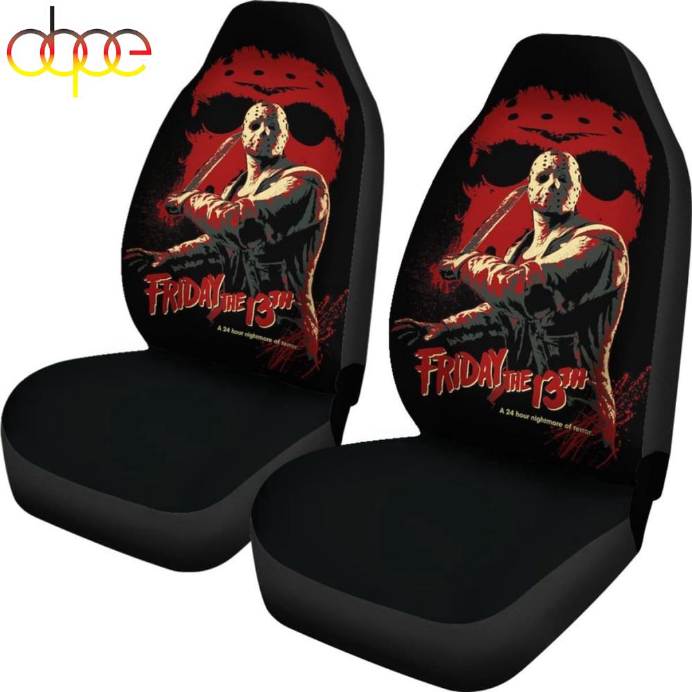 Jason Voorhees Friday The 13th Car Seat Covers Decor